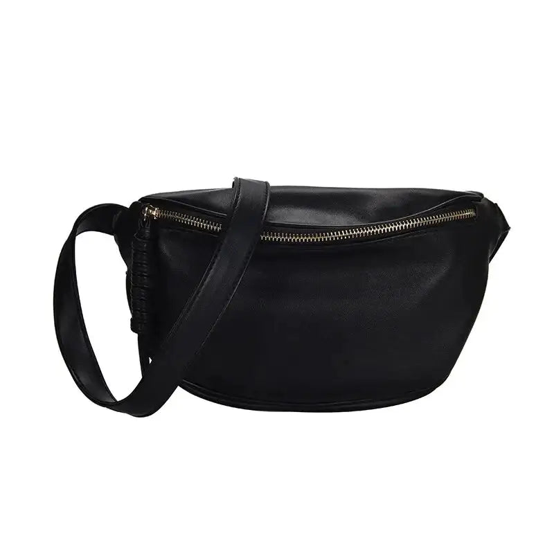 Sac banane XXL pour femme de couleur noir