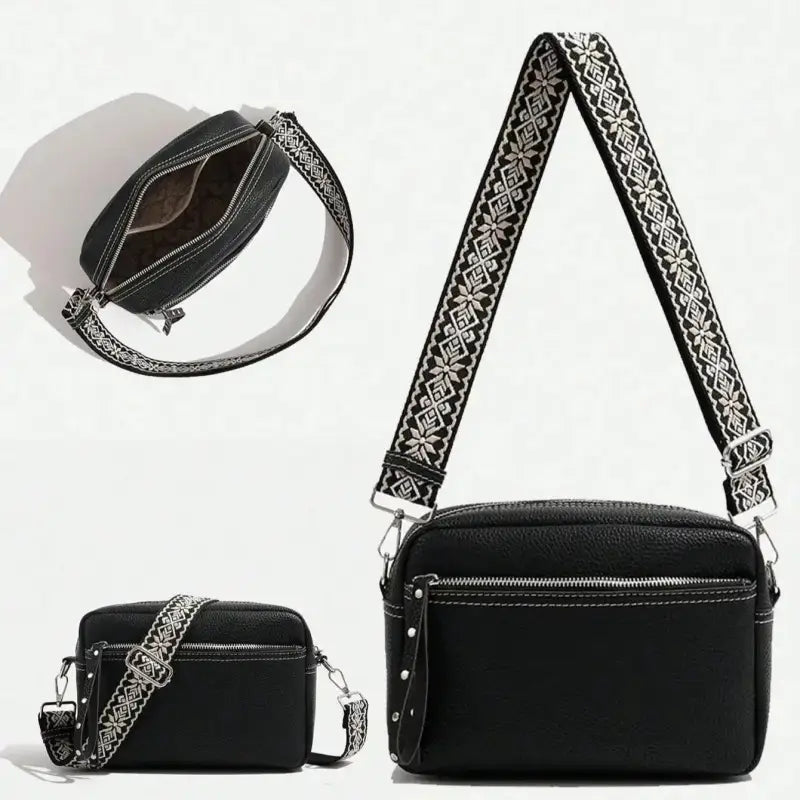 Sac Bandoulière Femme Noir Noir