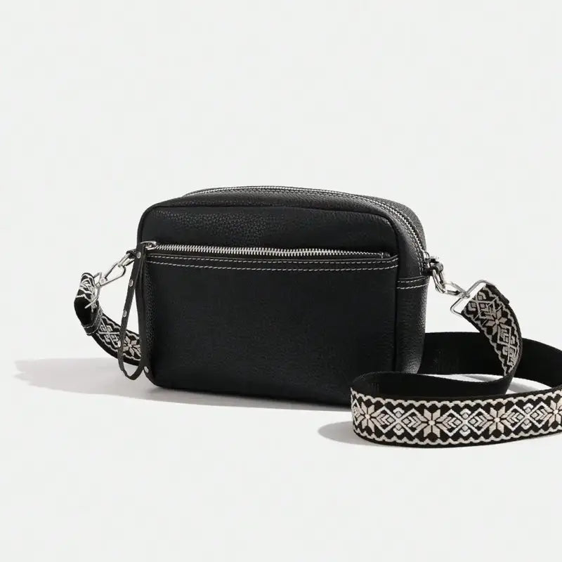 Sac Bandoulière Femme Noir Noir