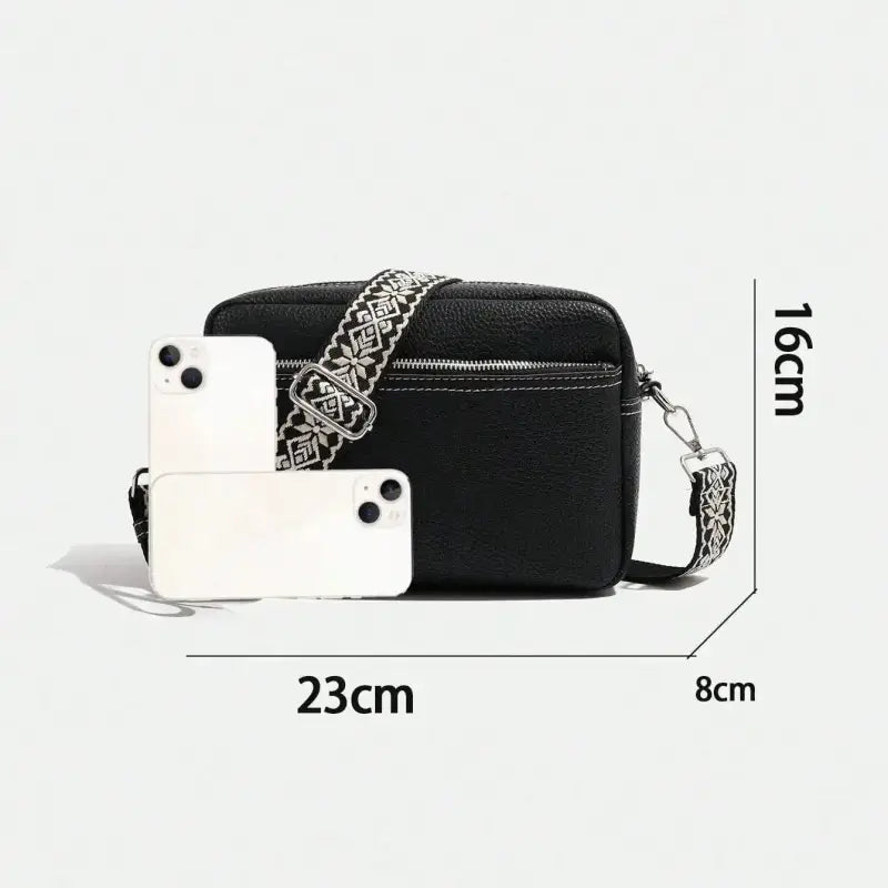 Sac Bandoulière Femme Noir Noir