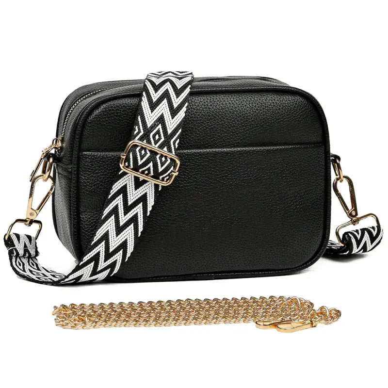 Sac Bandoulière Femme Tendance Noir