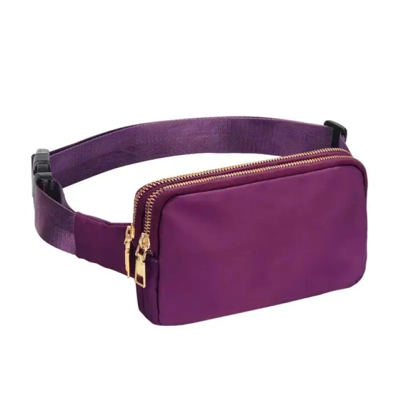 47360098697560Sac ceinture de couleur violet pour homme et pour femme