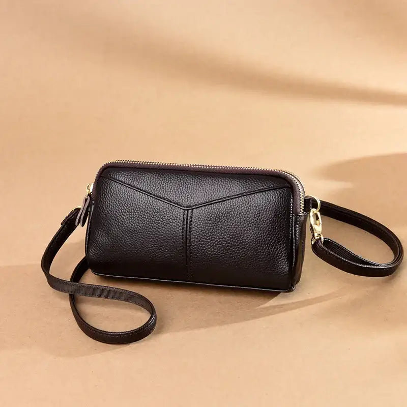 Sac Cuir Bandoulière Femme Marron