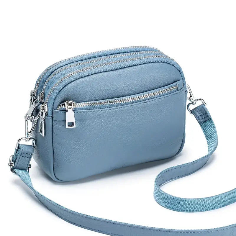 Sacs à Main Bandoulière Cuir Bleu