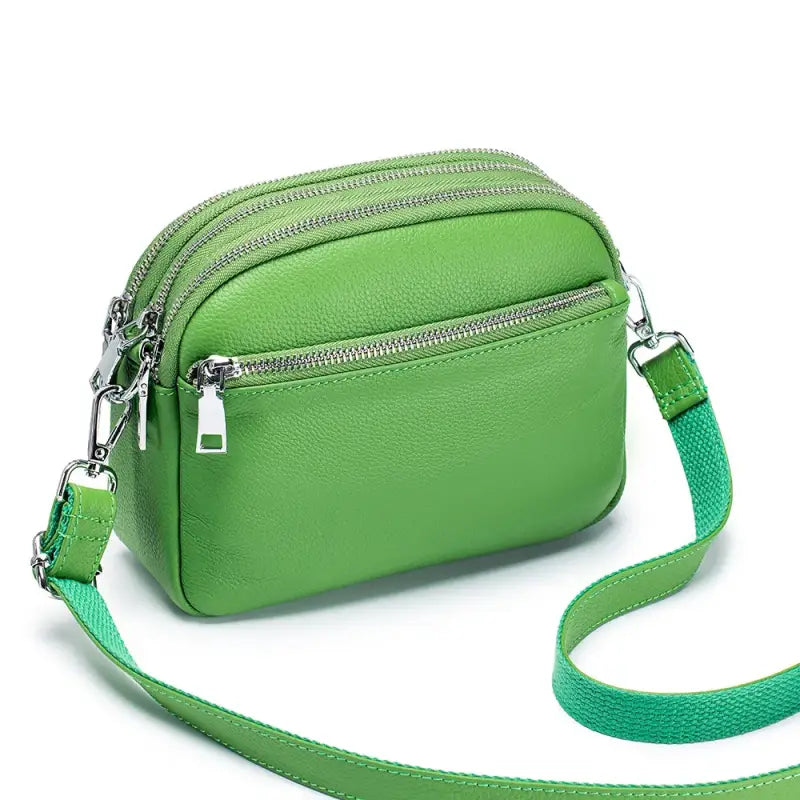 Sacs à Main Bandoulière Cuir Vert