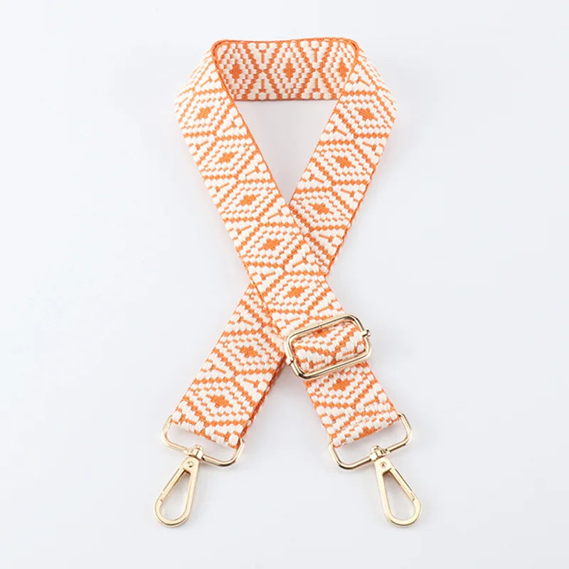 Sangle de Sac Bandoulière Ajustable Orange