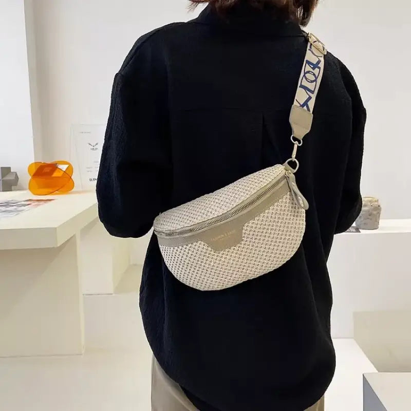 Sac Banane Femme Beige