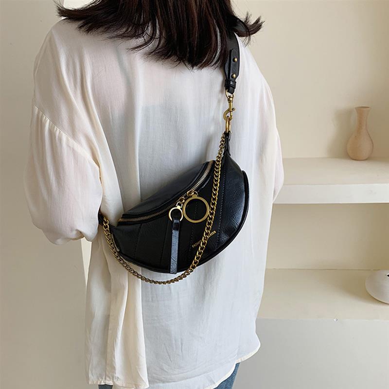 Sac banane femme cuir chic sale