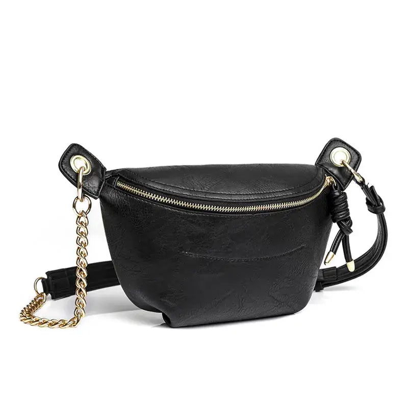 Sac Banane Marron Noir