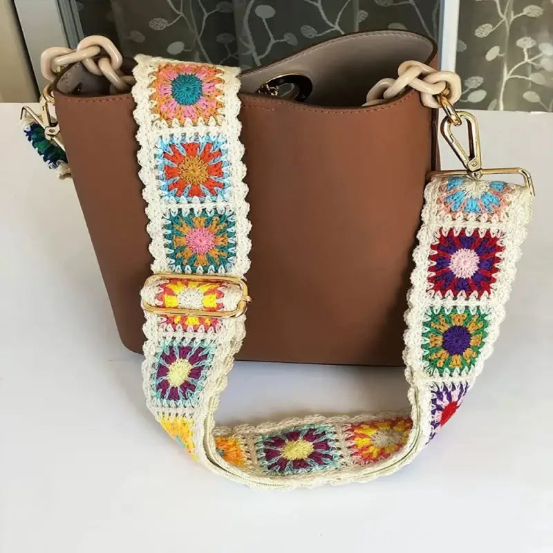 Sangle Sac Bandoulière en Crochet